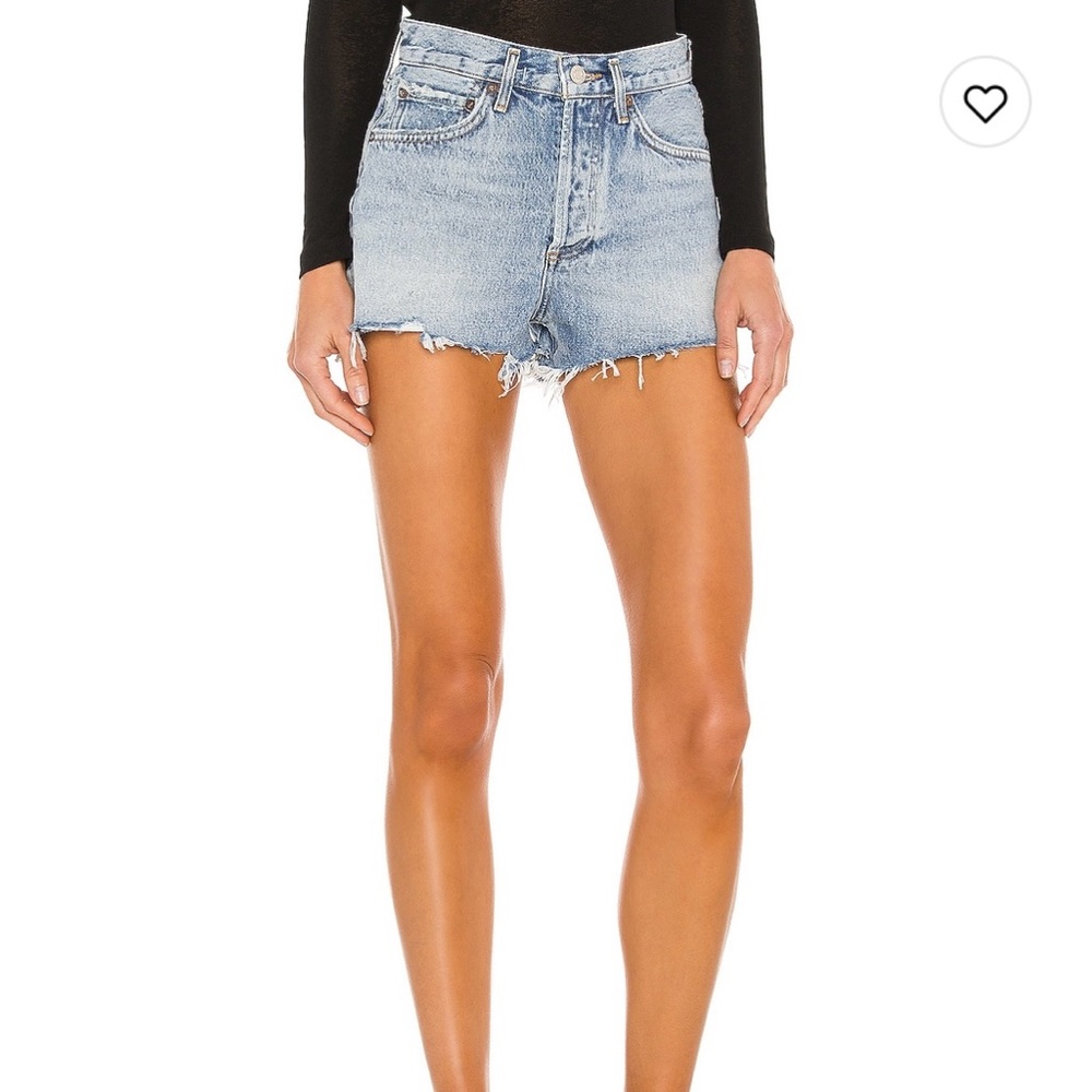 AGOLDE Parker denim shorts size 26